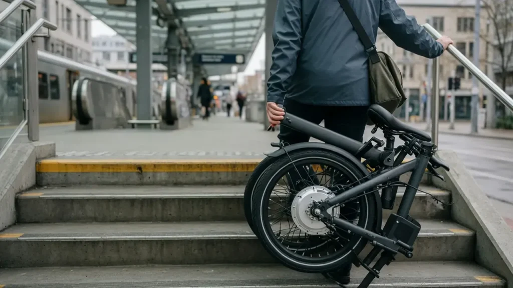 16 kg avec un moteur Bosch dans la roue